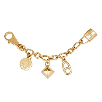 HERM Gold Breloque Olga Bag Charm