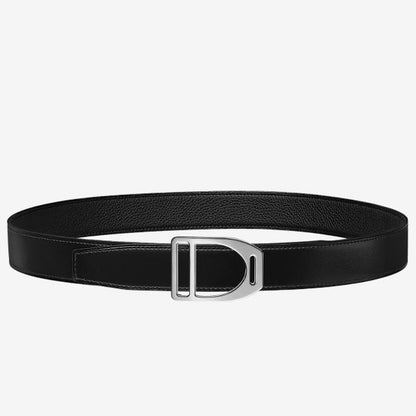 HERM Etrier Buckle Belt & Black Clemence 32 MM Strap