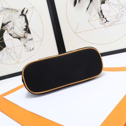 HERM Medium Bolide Travel Case In Black Cotton