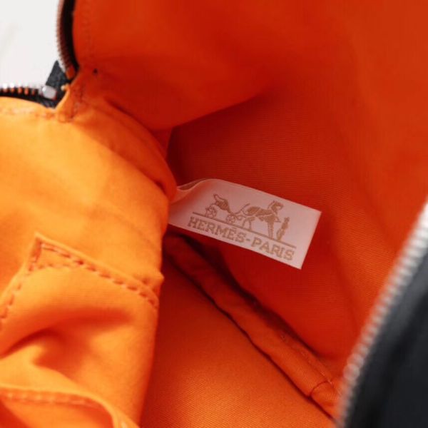 HERM Medium Bolide Travel Case In Black Cotton