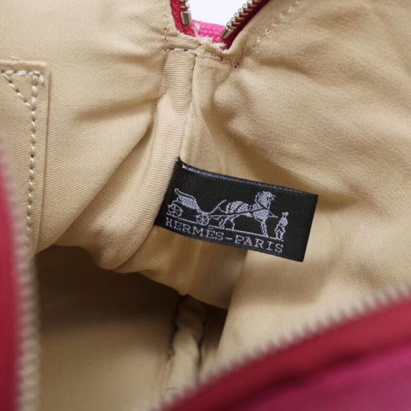 HERM Medium Bolide Travel Case In Rose Red Cotton