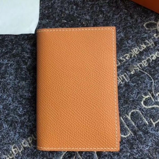 HERM MC² Euclide Card Holder In Gold Epsom Leather