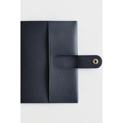 HERM R.M.S Passport Holder in Blue Nuit Evercolor Calfskin