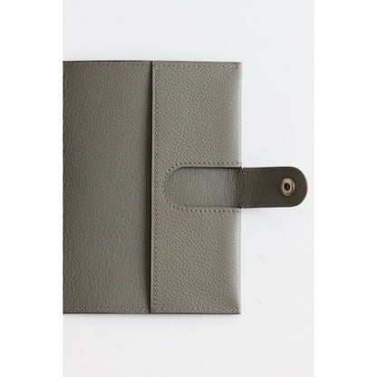 HERM R.M.S Passport Holder in Gris Meyer Evercolor Calfskin