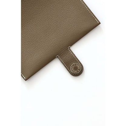 HERM R.M.S Passport Holder in Taupe Evercolor Calfskin