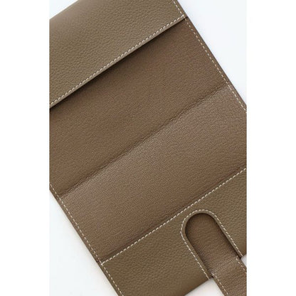 HERM R.M.S Passport Holder in Taupe Evercolor Calfskin