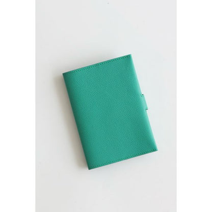 HERM R.M.S Passport Holder in Vert Verone Evercolor Calfskin