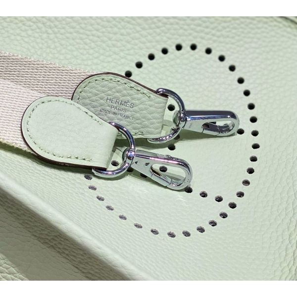 HERM Evelyne III TPM Bag In Vert Fizz Clemence Leather
