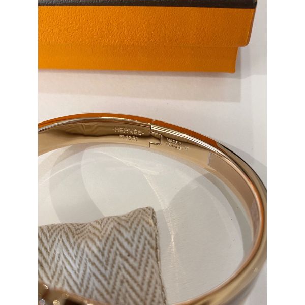 HERM Creme Mini Clic Chaine d'Ancre Bracelet