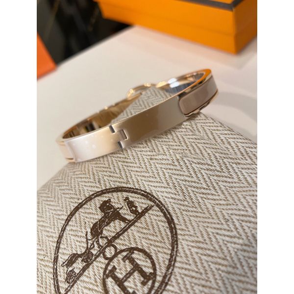 HERM Creme Mini Clic Chaine d'Ancre Bracelet