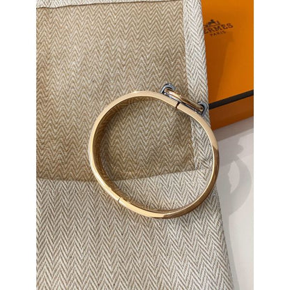 HERM Creme Mini Clic Chaine d'Ancre Bracelet