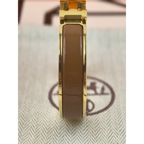 HERM Chataigne Enamel Clic H Bracelet