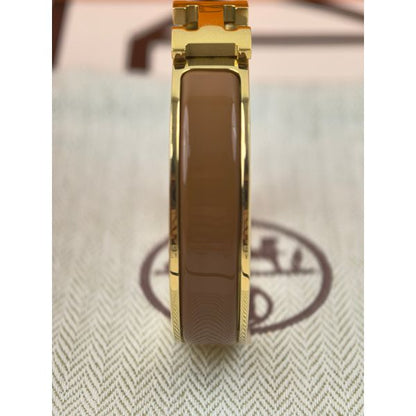 HERM Chataigne Enamel Clic H Bracelet