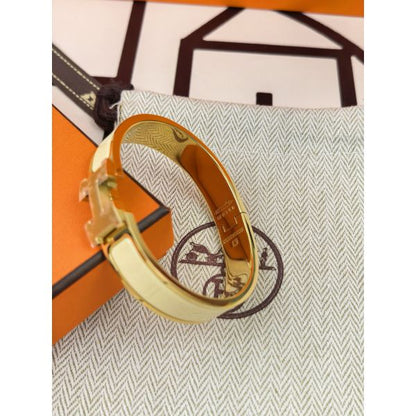 HERM Poussin Enamel Clic H Bracelet