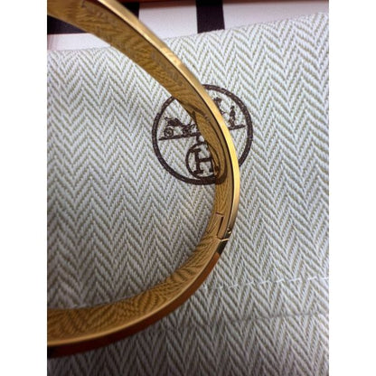 HERM Small Kelly Bracelet with Full Diamonds