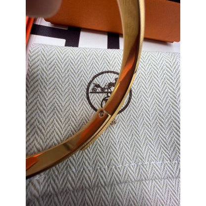 HERM Small Kelly Bracelet with Full Diamonds