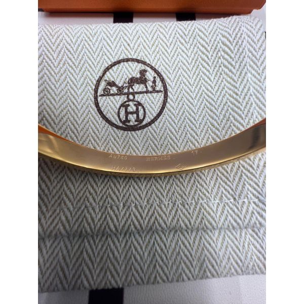 HERM Small Kelly Bracelet with Diamonds