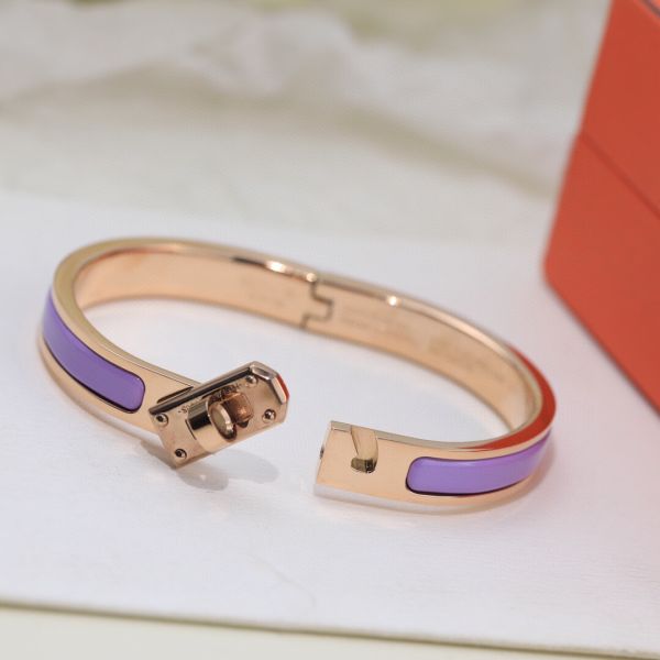 HERM Lilas Mini Clic Kelly Bracelet
