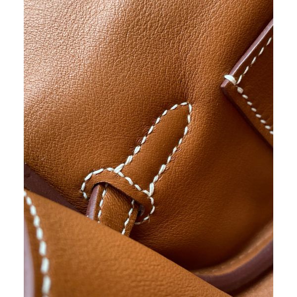 Herm√®s Kelly Moove Handmade Bag in Gold Swift Calfskin