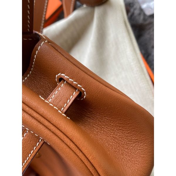 Herm√®s Kelly Moove Handmade Bag in Gold Swift Calfskin