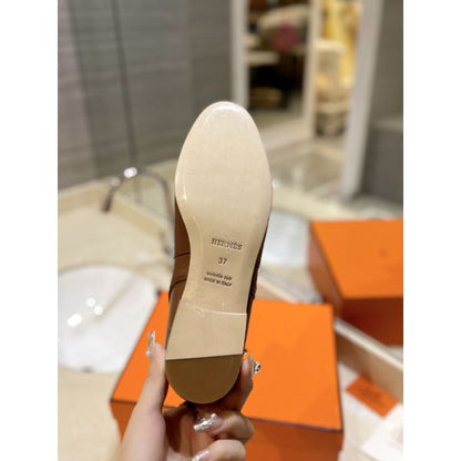 HERM Neo Ankle Boots in Brown Calfskin