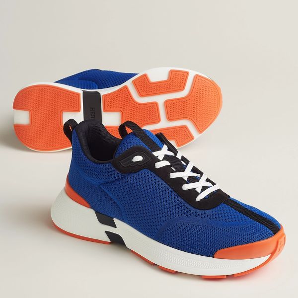 HERM Heros Sneakers in Blue Technical Knit