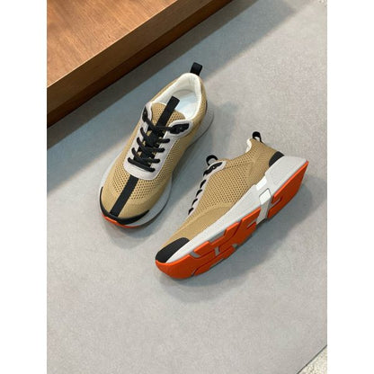 HERM Heros Sneakers in Khaki Technical Knit