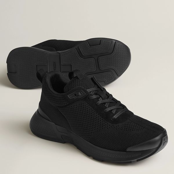 HERM Heros Sneakers in Noir Technical Knit