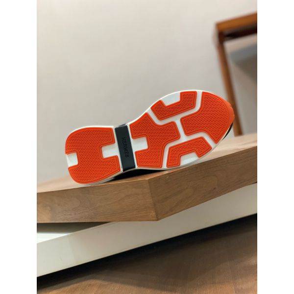 HERM Heros Sneakers in Black Technical Knit