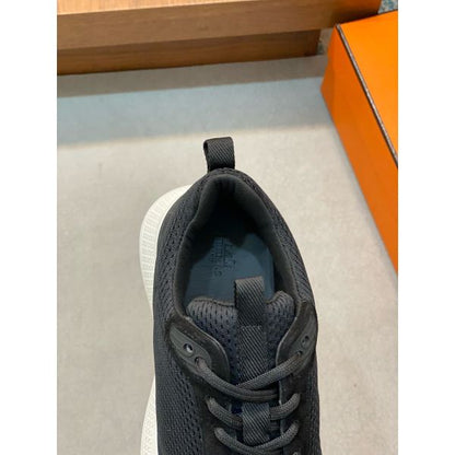 HERM Heros Sneakers in Black Technical Knit