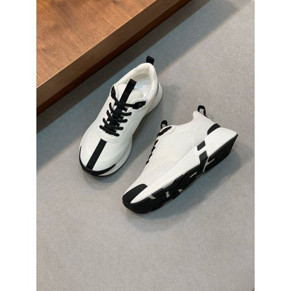 HERM Heros Sneakers in White Technical Knit