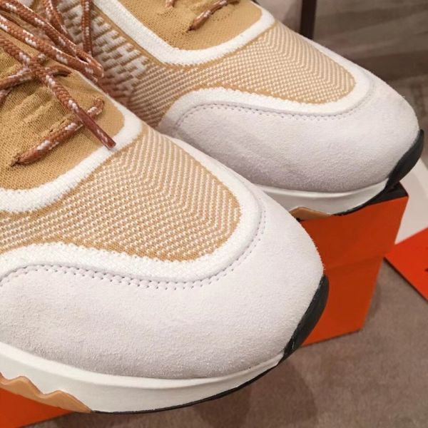 HERM Men's Addict Sneakers In Multicolore Knit