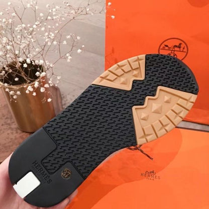 HERM Men's Addict Sneakers In Multicolore Knit