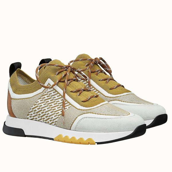 HERM Men's Addict Sneakers In Multicolore Knit