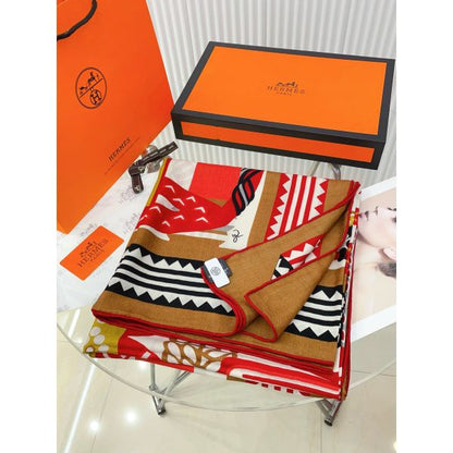 HERM Noisette Fantaisie d'Etriers Shawl 140