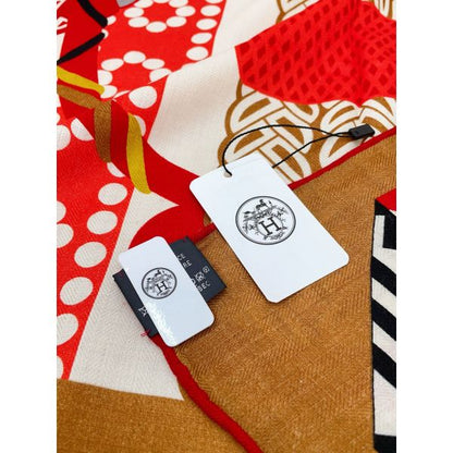 HERM Noisette Fantaisie d'Etriers Shawl 140