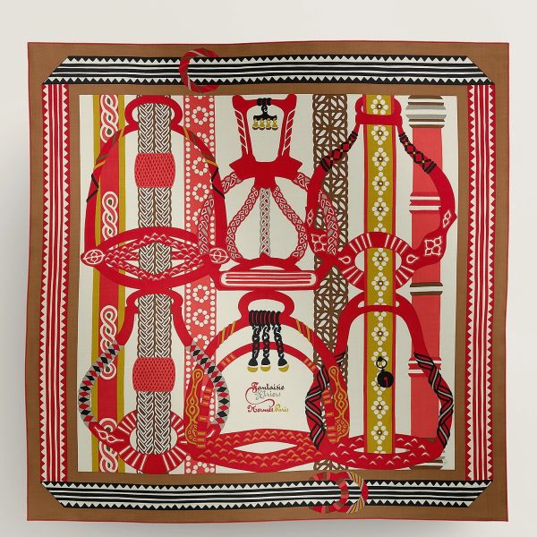 HERM Noisette Fantaisie d'Etriers Shawl 140