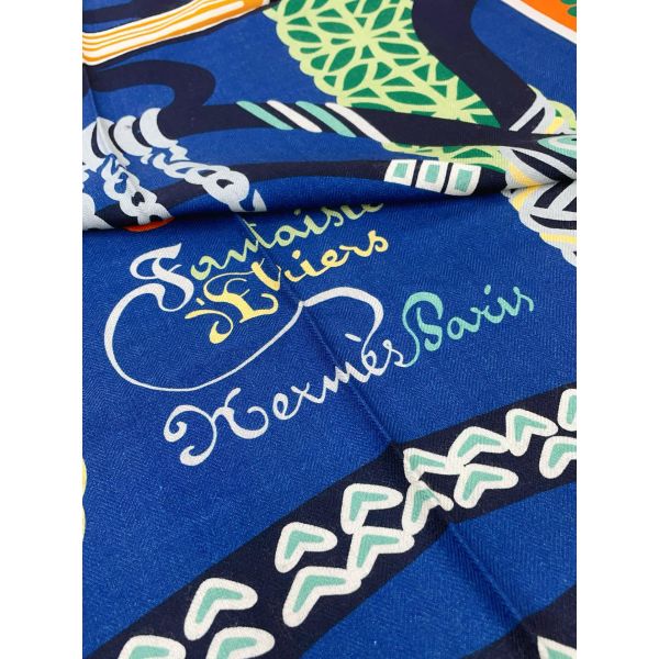 HERM Multicolore Fantaisie d'Etriers Shawl 140