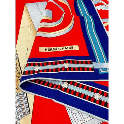 HERM Piment Lettres Equestres shawl 140