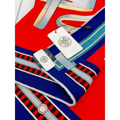 HERM Piment Lettres Equestres shawl 140