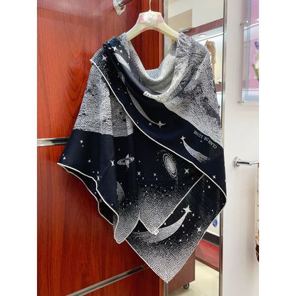 HERM Black Clair de Lune Shawl 140