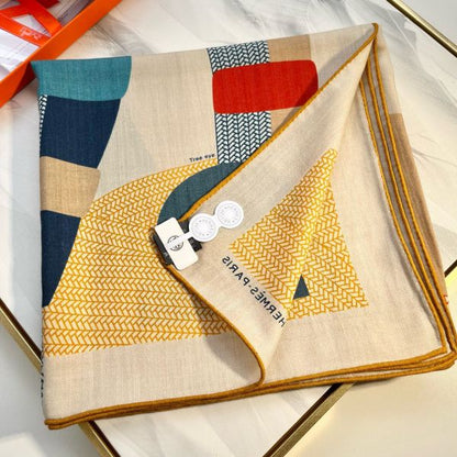 HERM Blue Mon Premier Galop Shawl 140