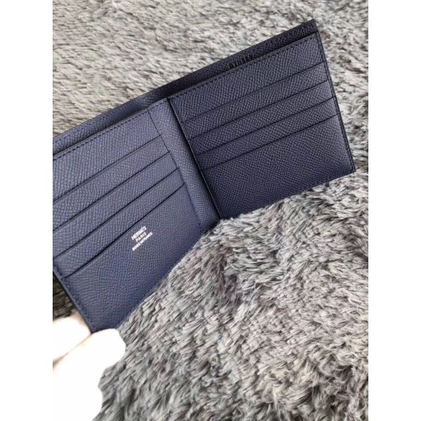 HERM Dark Blue MC¬≤ Copernic Compact Wallet