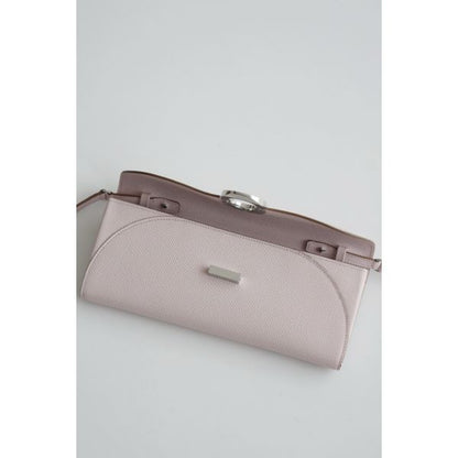 HERM Maillon To Go Wallet in Mauve Pale Epsom Calfskin