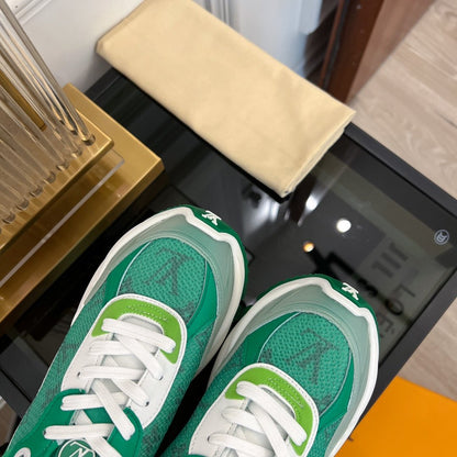 LV RUN 55 SNEAKER GREEN