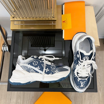 LV RUN 55 SNEAKER DARK BLUE