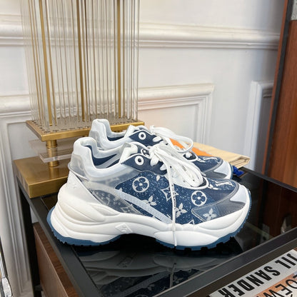LV RUN 55 SNEAKER DARK BLUE