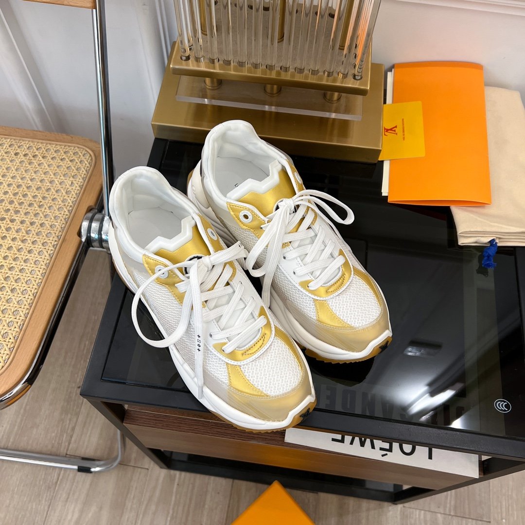 LV RUN 55 SNEAKER LIGHT YELLOR