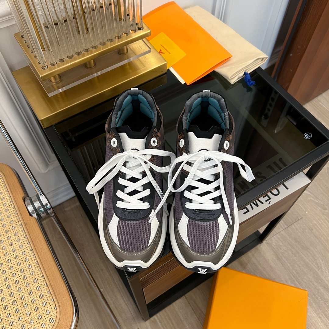 LV RUN 55 SNEAKER DEEP PURPLE