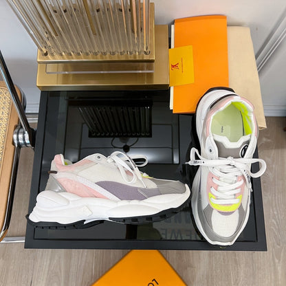 LV RUN 55 SNEAKER GREEN PLANTAIN